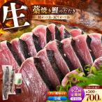 初鰹 戻り鰹 高知のお魚定期便 生鰹藁焼きタタキ〈5月