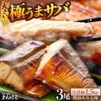 干物 鯖一夜干し よねはる お薦めの極うまサバ 1尾×3パック