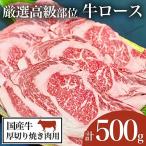 牛肉 厳選高級部位牛ロース500g 焼肉
