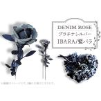 DENIM ROSE IBARA 藍バラ プラチナシルバー