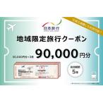 日本旅行 地域 旅行クーポン90,000円分