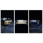 K18 唐草 シルバーバングル 12mm アクセサリー