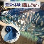 藍染体験 木綿ショールまたは木綿エコバックコース