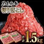 産黒毛和牛 切り落とし1.5kg 750g×2パック