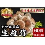 七ツ森菌床椎茸 15個×4袋