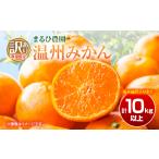 ふるさと納税 訳あり 温州 みかん 計10kg以上 傷み補償分付き まるひ農園 期間限定 数量限定 フルーツ 果物 くだもの 柑橘 ミカン 国産 食品 デ.. 宮崎県日南市