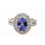 タンザナイト 6.29ct ダイヤモンドプラチナペンダント