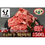 ふるさと納税 【訳あり】石垣牛 焼肉用　(不揃い)　500g【 訳アリ 沖縄県 石垣島 石垣牛 国産 黒毛和牛 牛肉 牛 和牛 焼肉 BBQ】AB-26 沖縄県石垣市