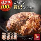 佐賀牛ハンバーグ 8個