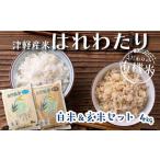 令和6年産 中泊産 こだわりの有機米 白米&玄米セット 4kg