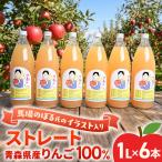 りんごジュース 1L×6本