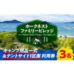 キャンプ用品一式 サイト利用券2名様 キャンプ