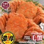 三陸産 活毛ガニセット 400g×2杯