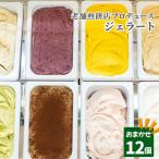 老舗煎餅店プロデュースのジェラート おまかせ12個セット