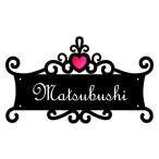 表札アルミ製ハートのティアラ ネームプレート