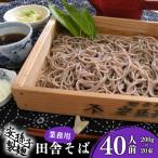 そば 乾麺 山形 蕎麦 田舎そば 40人前