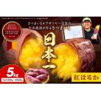 ふるさと納税 日本一の京都産「紅はるか」5kg（サツマイモ　野菜　スイーツ　お菓子　焼き芋　さつまいも） 京都府京丹後市