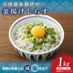 大津港水揚げの釜揚げしらす 1kg