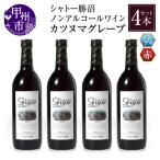 ワイン カツヌマグレープ赤4本セット B2-703