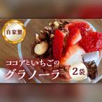 いちごとココアのグラノーラ2袋 グラノーラ