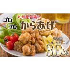 九州産の若鶏の大きな唐揚げ3.0kg 500g×6袋