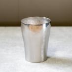 チタン二重タンブラー 玲 和み 銀鼠 250ml
