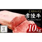 常陸牛 A5 等級 サーロイン ブロック 10kg