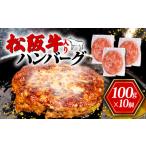 松阪牛 ハンバーグ 冷凍 合い挽き 10個