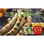 定期便 3ヵ月 生産量日本一のニラソーセージ 5本×3ヵ月