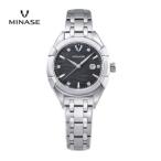 ふるさと納税 MINASE時計 Uruga31 ブレスレットタイプ（UG02-M01NGY-SSB） 腕時計 腕時計 【協和精工株式会社】[F11928] 秋田県湯沢市