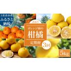 オレンジ園の柑橘3種 ぽんかん 文旦 小夏 各5kg