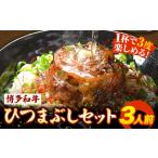 牛肉 博多和牛 ひつまぶし セット 3人前