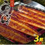 特上うなぎ 蒲焼 3尾
