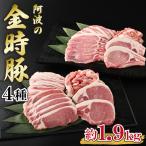 金時豚 豚肉 4種