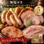 ソーセージ 無塩せき 5種 セット