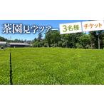茶園見学ツアー3名様チケット _BM07