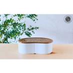 ふるさと納税 有田焼 飴釉/白釉 バイカラー 繭型蓋物【ARITAYAKI-STORE】食器 うつわ ハレの日 めでたい おもてなし おせち 高級食器 ハンドメイ.. 佐賀県有田町