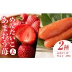 あまおう ふくや味の明太子セット あまおう1P+明太子100g