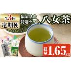 福岡銘茶八女茶 特選セット 総量1.65kg