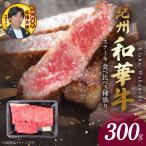 紀州和華牛 食べ比べステーキ 3種盛り 計300g