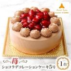 苺ショコラデコレーションケーキ5号_菓子