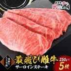 飛騨牛A5等級サーロインステーキ 250g×5枚