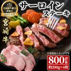 宮崎牛 サーロインステーキ 計800g
