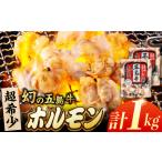 幻の五島牛ホルモン1kg 味付け無し ごとう農業協同組合