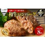 ふるさと納税 十勝ナイタイ和牛 100% ハンバーグ 120g×8個 北海道産 牛肉100% 5・4等級黒毛和牛使用 冷凍 北海道上士幌町