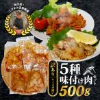 味付け肉 5種類 セット 500g