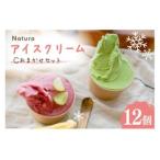 アイス ナチューラのアイスクリーム Cおまかせセット 12個…