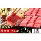 特選ロース 薄切り 1kg