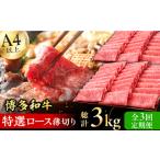 特選ロース 薄切り 1kg