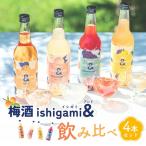 梅酒ishigami& イシガミアンド 600ml×4本セット